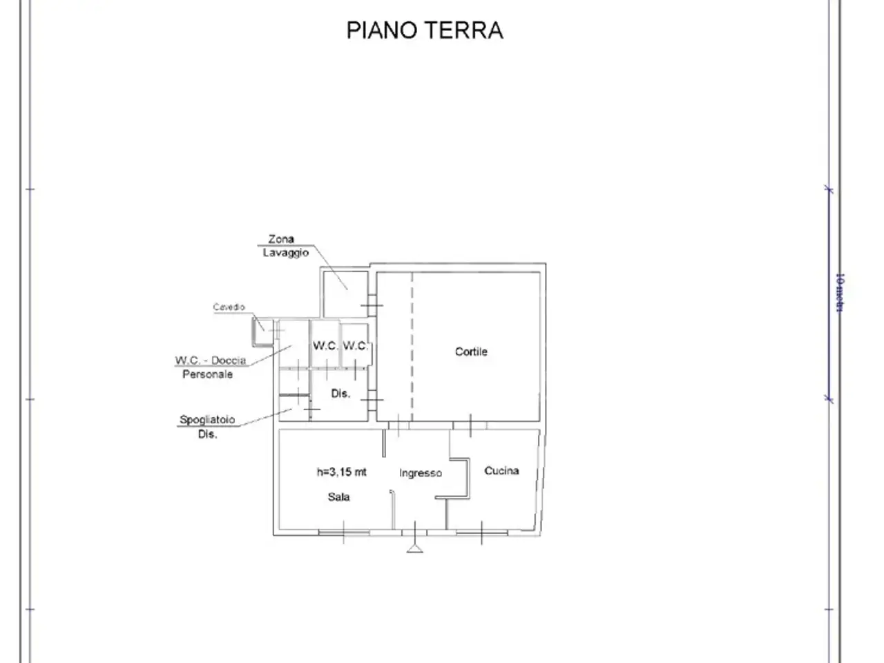 Negozio in , Sinnai, {3} - Planimetria 1