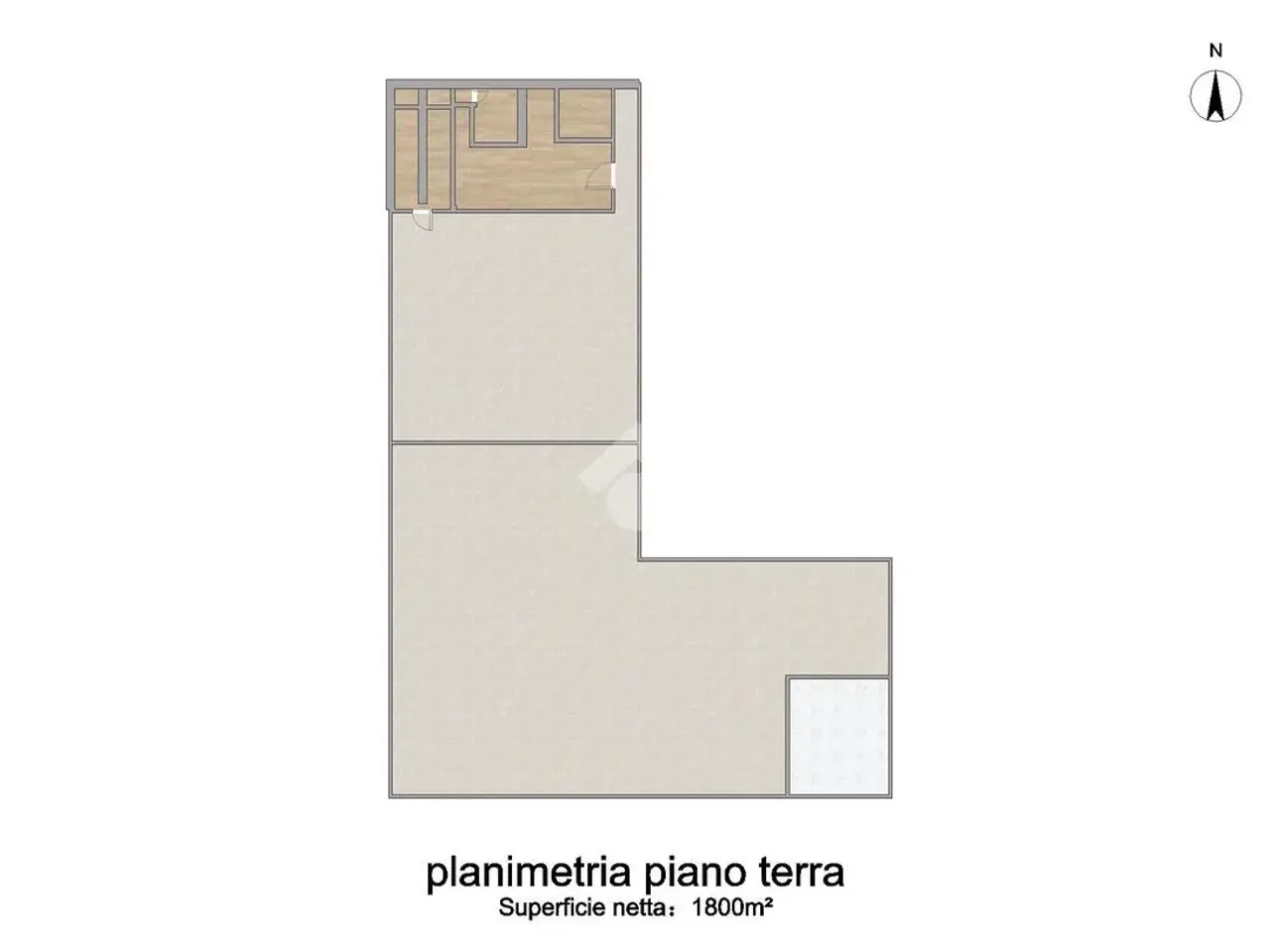 Capannone in Via C. Pisacane, Viadana, {3} - Planimetria 1