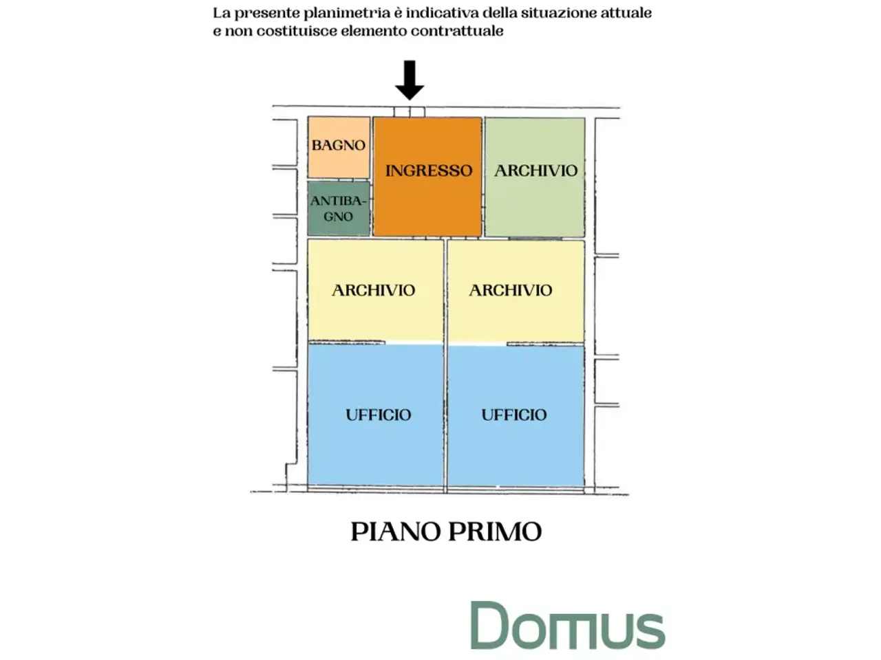 Ufficio in Via Saffi, Cesenatico, {3} - Planimetria 1