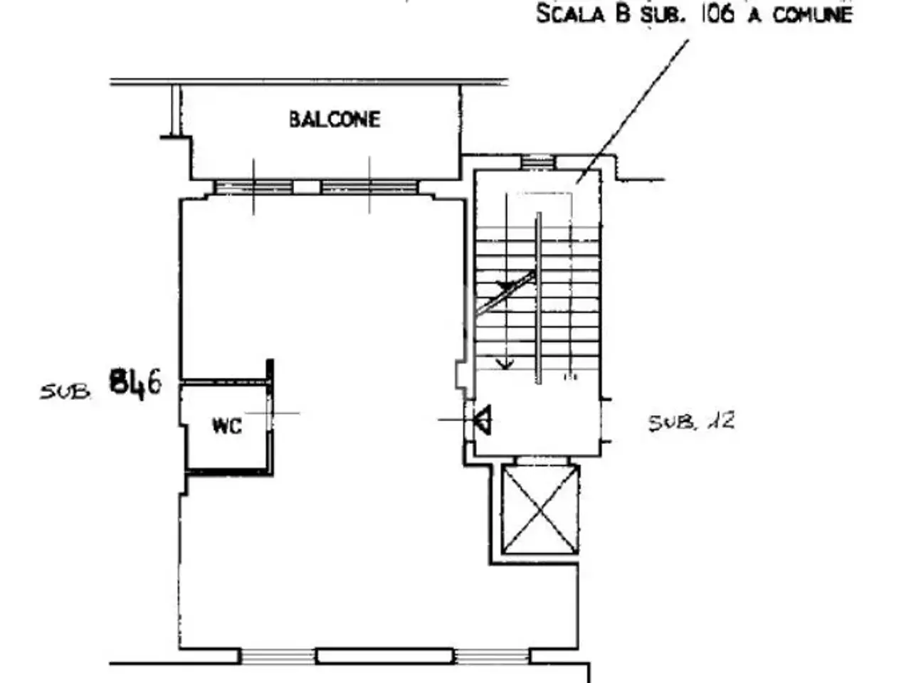 Ufficio in Via Panciatichi 78, Firenze, {3} - Planimetria 1