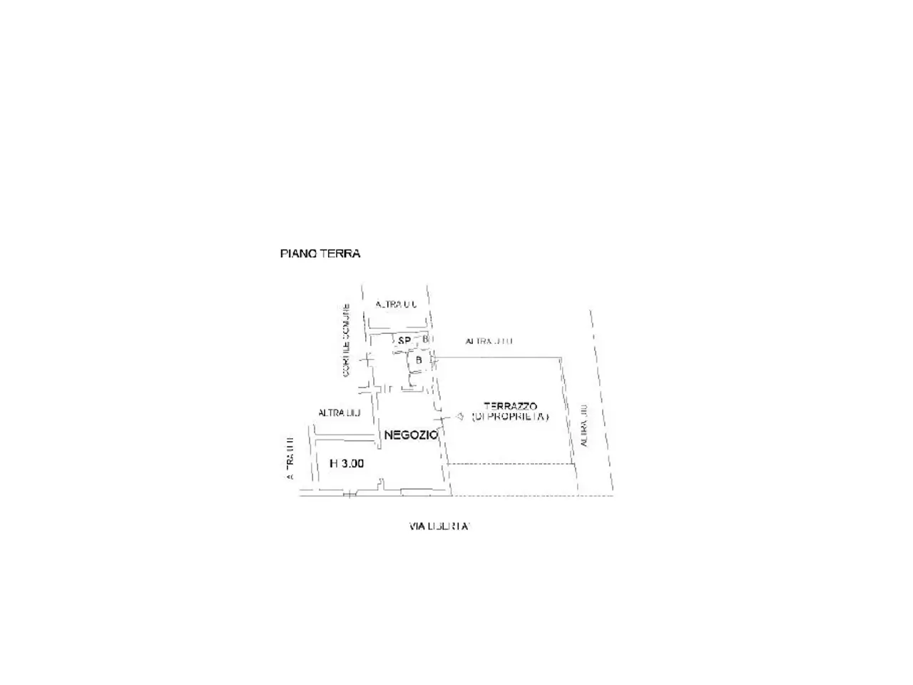 Negozio in Via Libertà 90, Lodi Vecchio, {3} - Planimetria 1