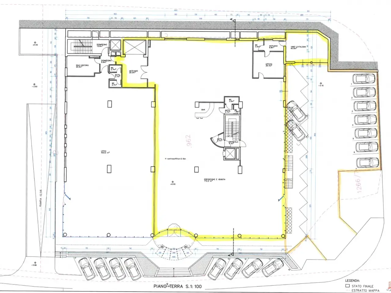 Esercizio commerciale in Gewerbegebiet Nord - Zona Artigianale Nord, Ora, {3} - Planimetria 1