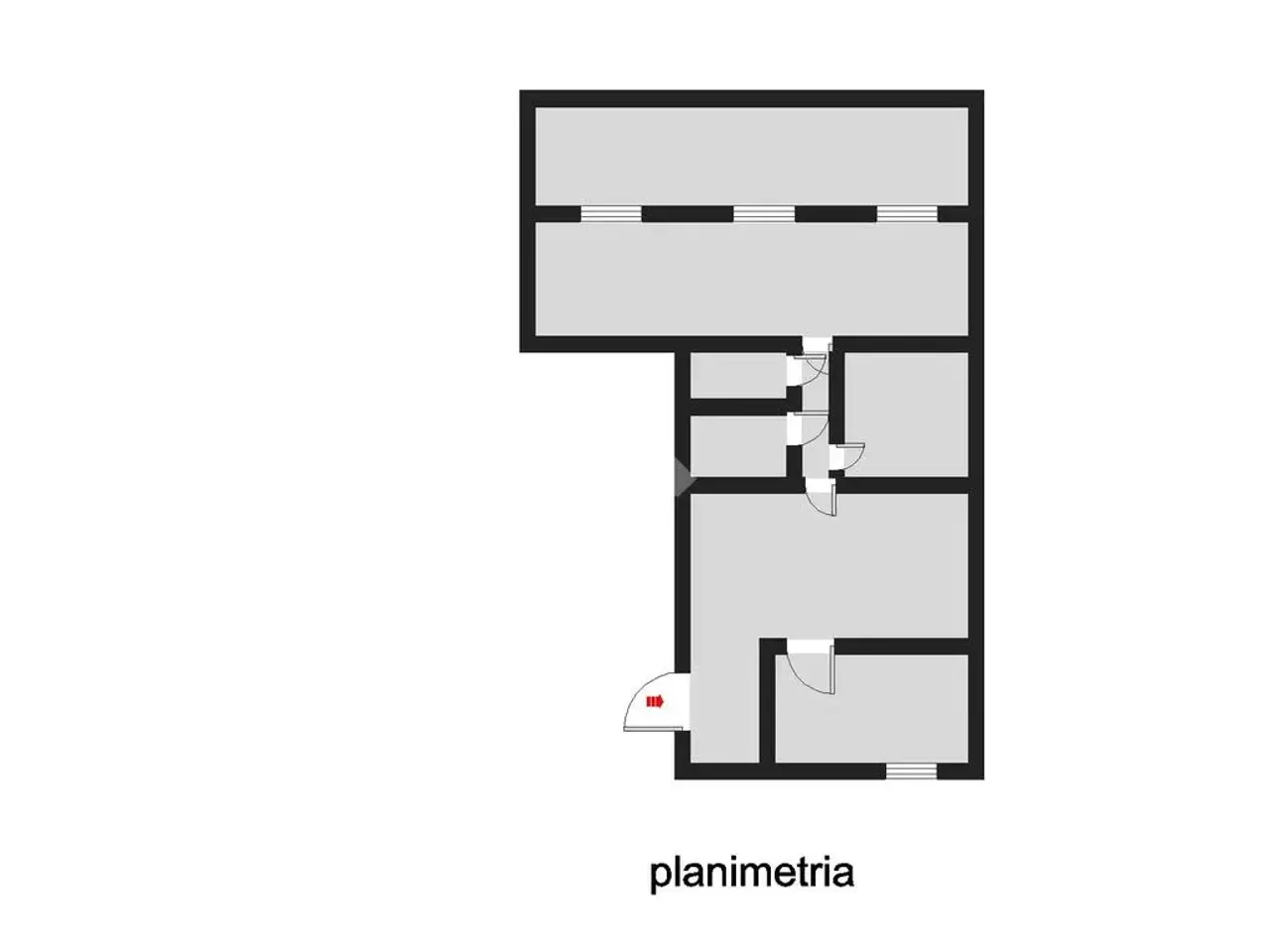 Ufficio in Via Giorgione 3, Camposampiero, {3} - Planimetria 1