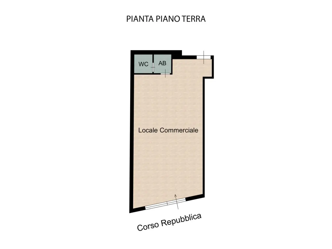Negozio in , Sanluri, {3} - Planimetria 1