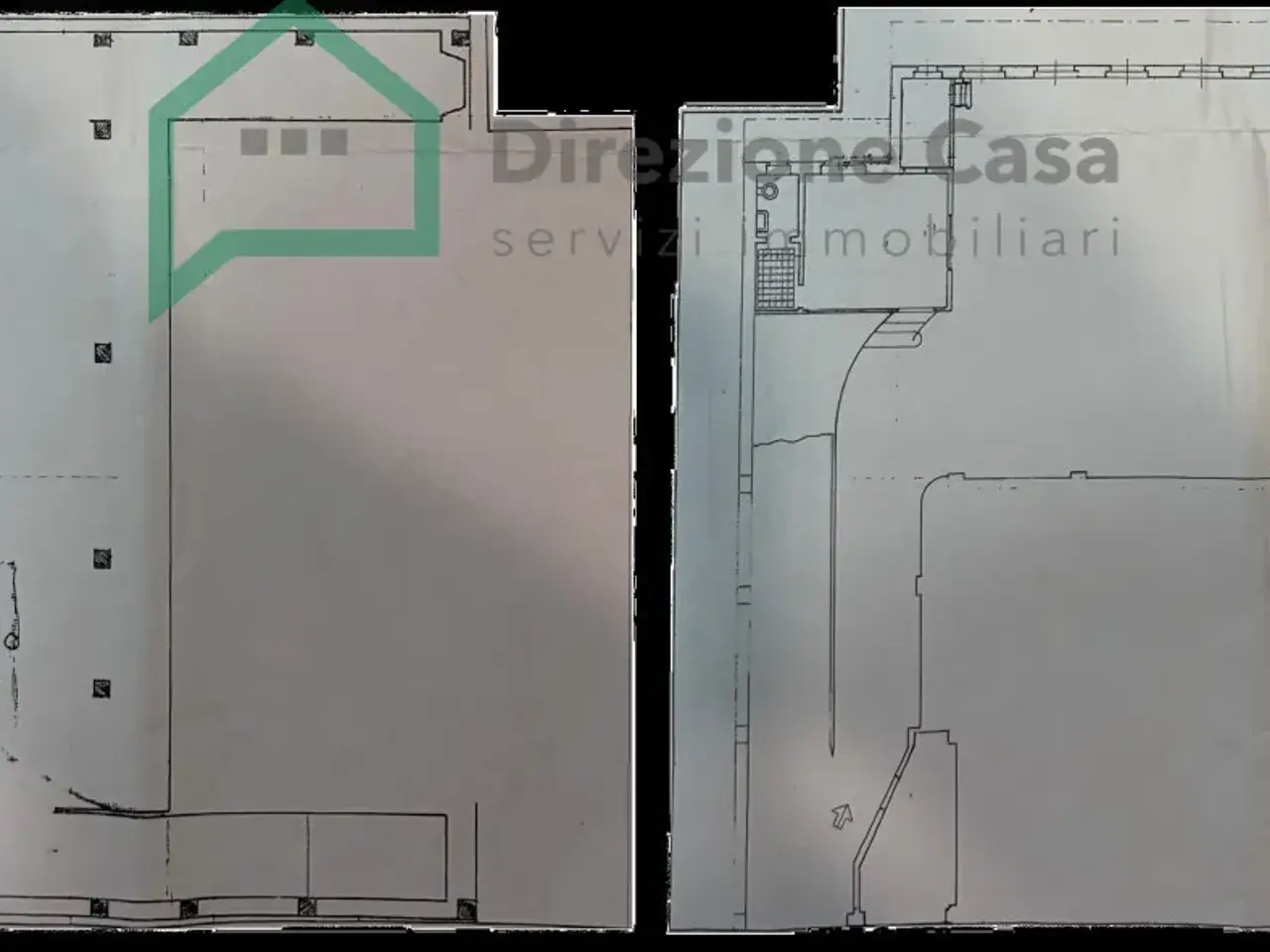 Magazzino in Via Genova, Napoli, {3} - Planimetria 1