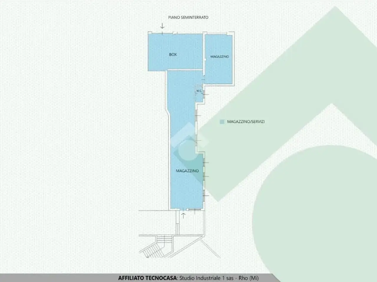 Magazzino in Via Pace 125, Rho, {3} - Planimetria 1
