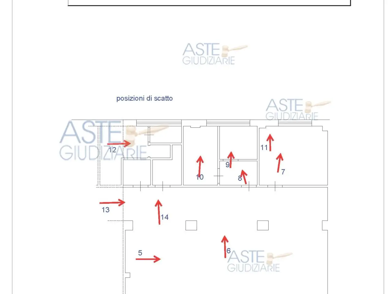 Negozio in Piazza Aldo Moro E Caduti di Via Fani, 9, 57025 Piombino LI, Italia 9, Piombino, {3} - Planimetria 1