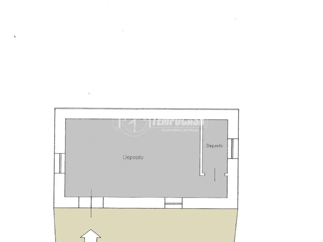 Magazzino in Via Contrada Campi Castanea , Messina, {3} - Planimetria 1
