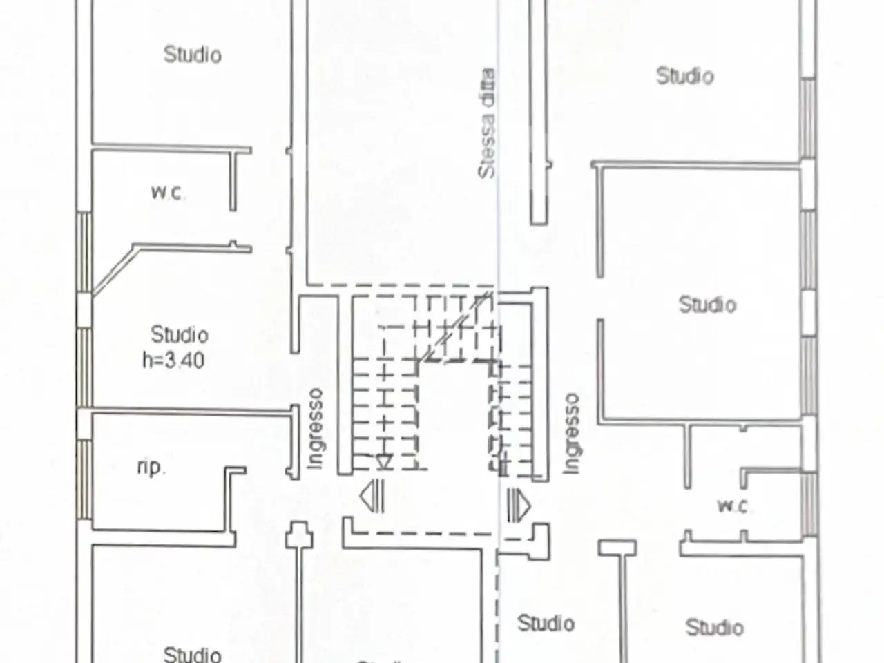 Ufficio in Via Conte Verde, Campobasso, {3} - Planimetria 1