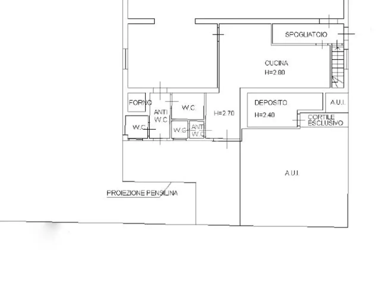 Ufficio in Via Campagna 15, Castrezzato, {3} - Planimetria 1