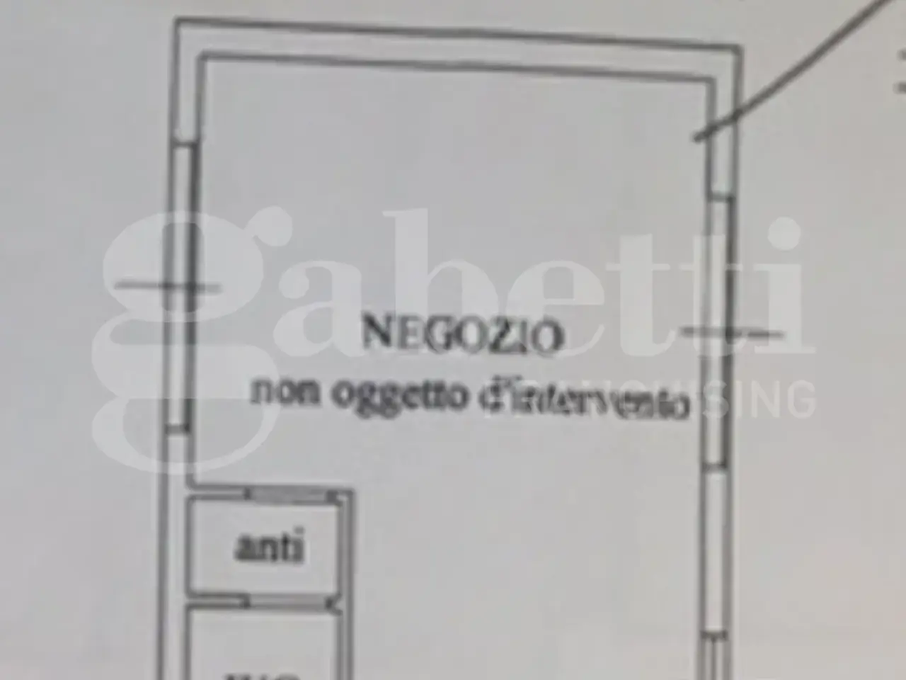 Negozio in Via Morselli 117, Modena, {3} - Planimetria 1