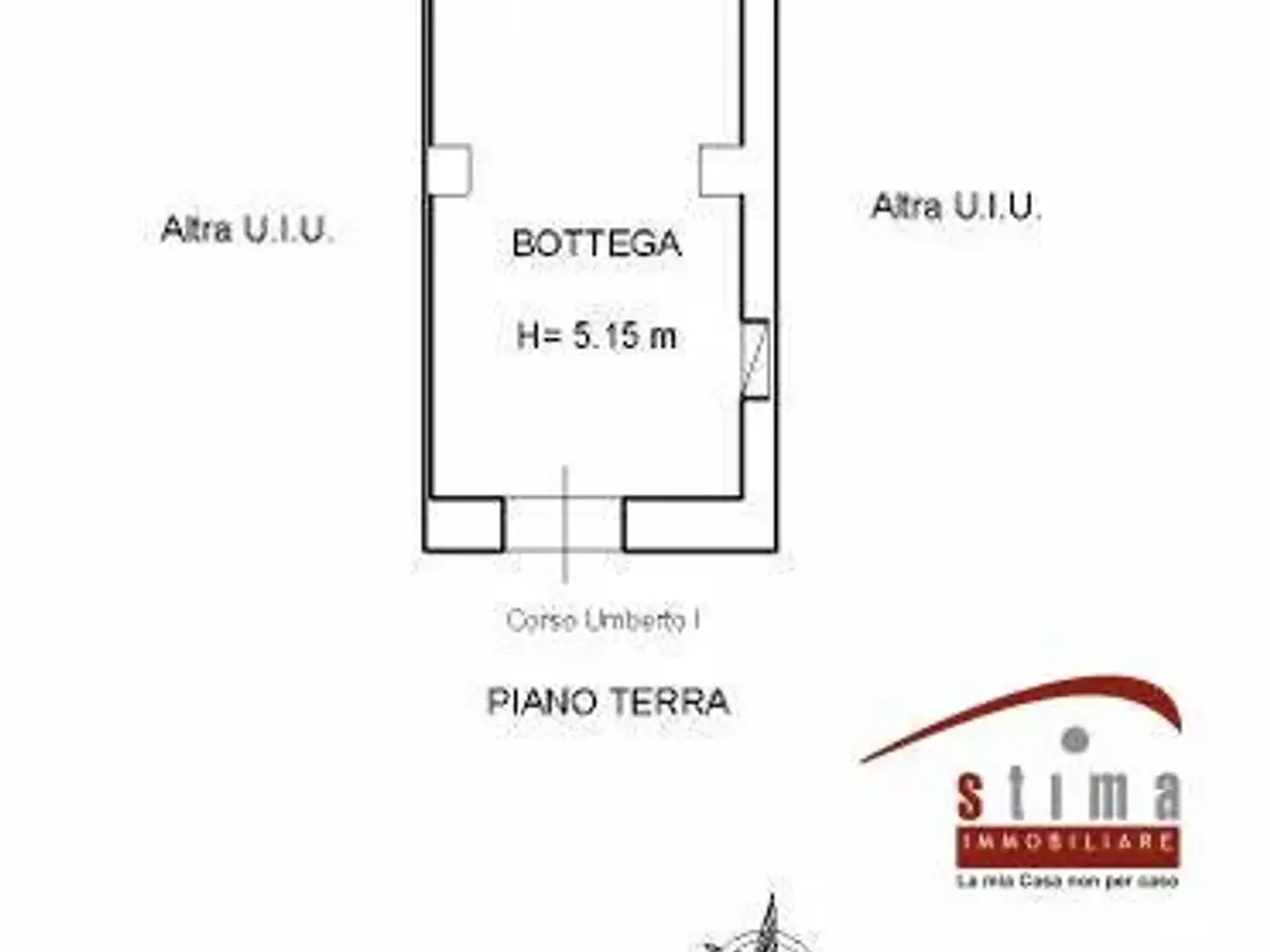 Negozio in Corso Umberto Primo 81, Siracusa, {3} - Planimetria 1
