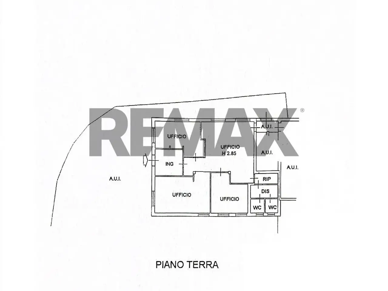 Ufficio in Via Giosuè Carducci 12, Botticino, {3} - Planimetria 1