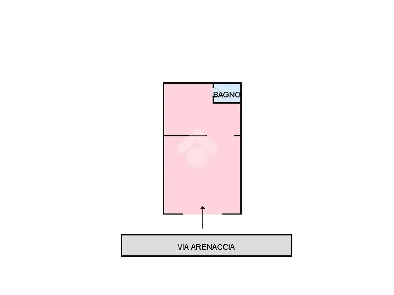 Negozio in Via Arenaccia 193, Napoli, {3} - Planimetria 1