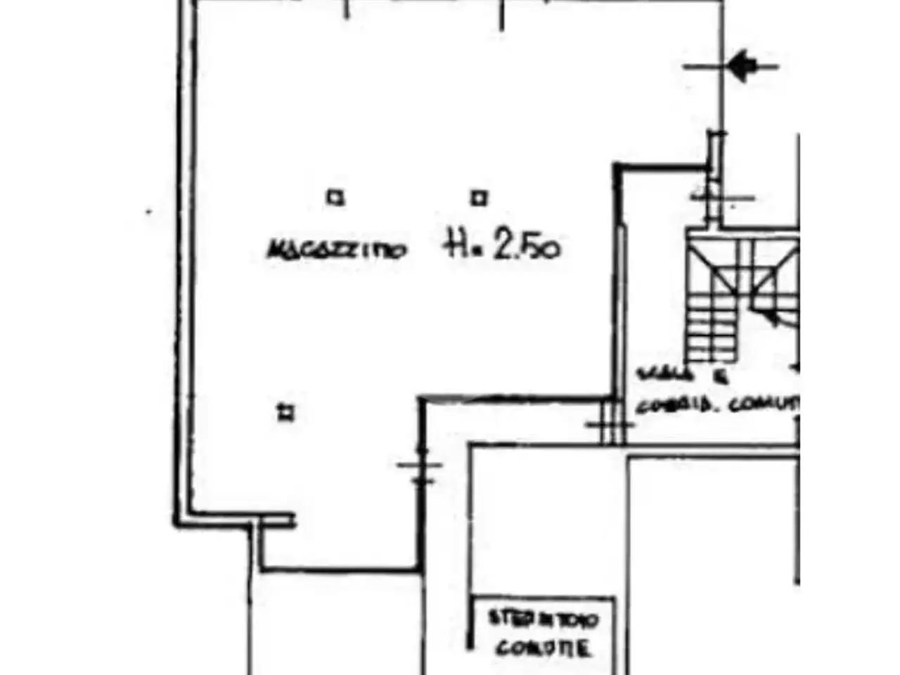 Magazzino in Via Camillo Benso Conte di Cavour 79, Botticino, {3} - Planimetria 1