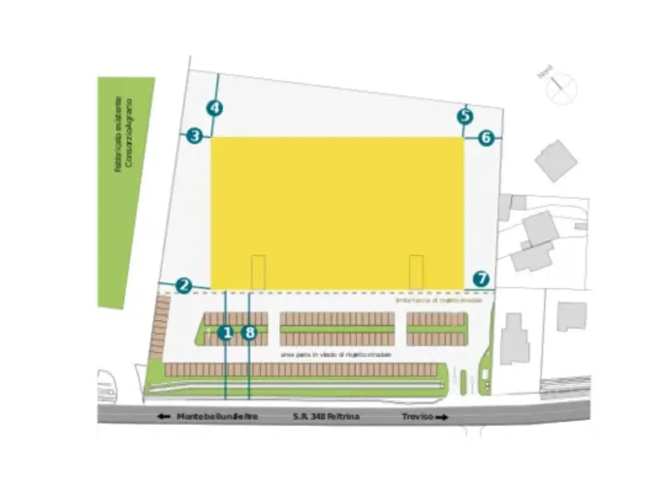 Capannone in Via Feltrina, Paese, {3} - Planimetria 1