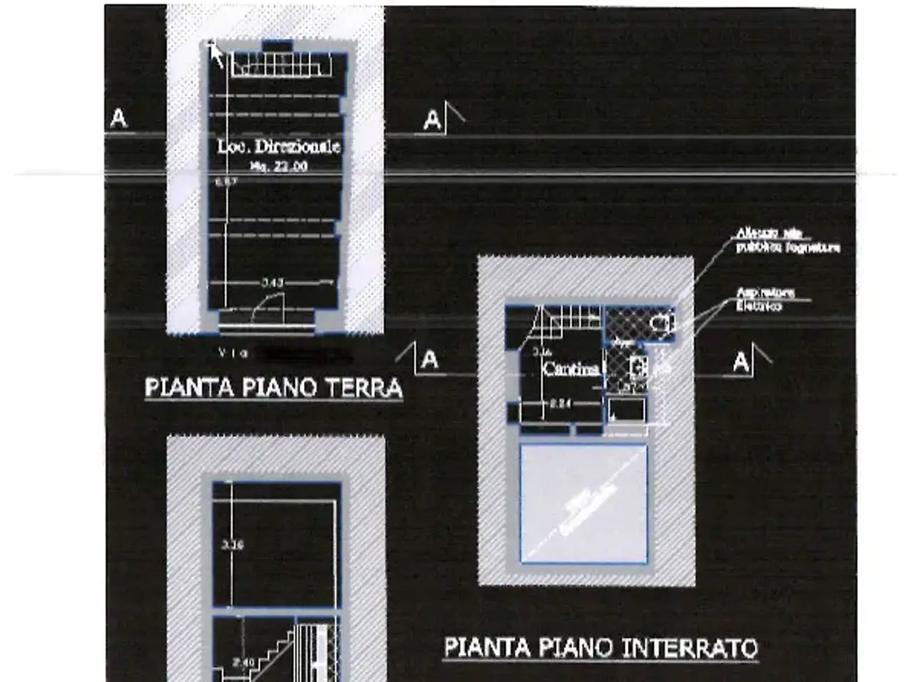 Ufficio in Fillungo 106, Lucca, {3} - Planimetria 1