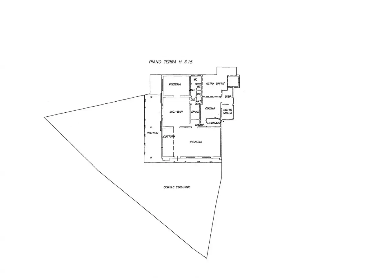 Negozio in Via Alto Adige, Campolongo Maggiore, {3} - Planimetria 1