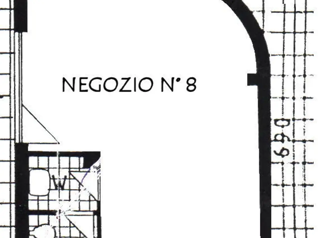 Negozio in Via Eraldo Fico 50, Sestri Levante, {3} - Planimetria 1