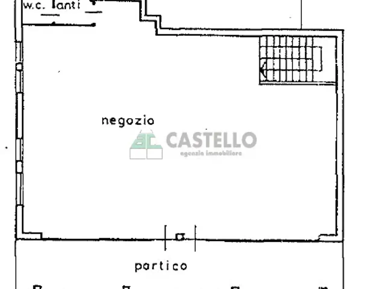 Negozio in Via Antonio Gramsci, Cadoneghe, {3} - Planimetria 1