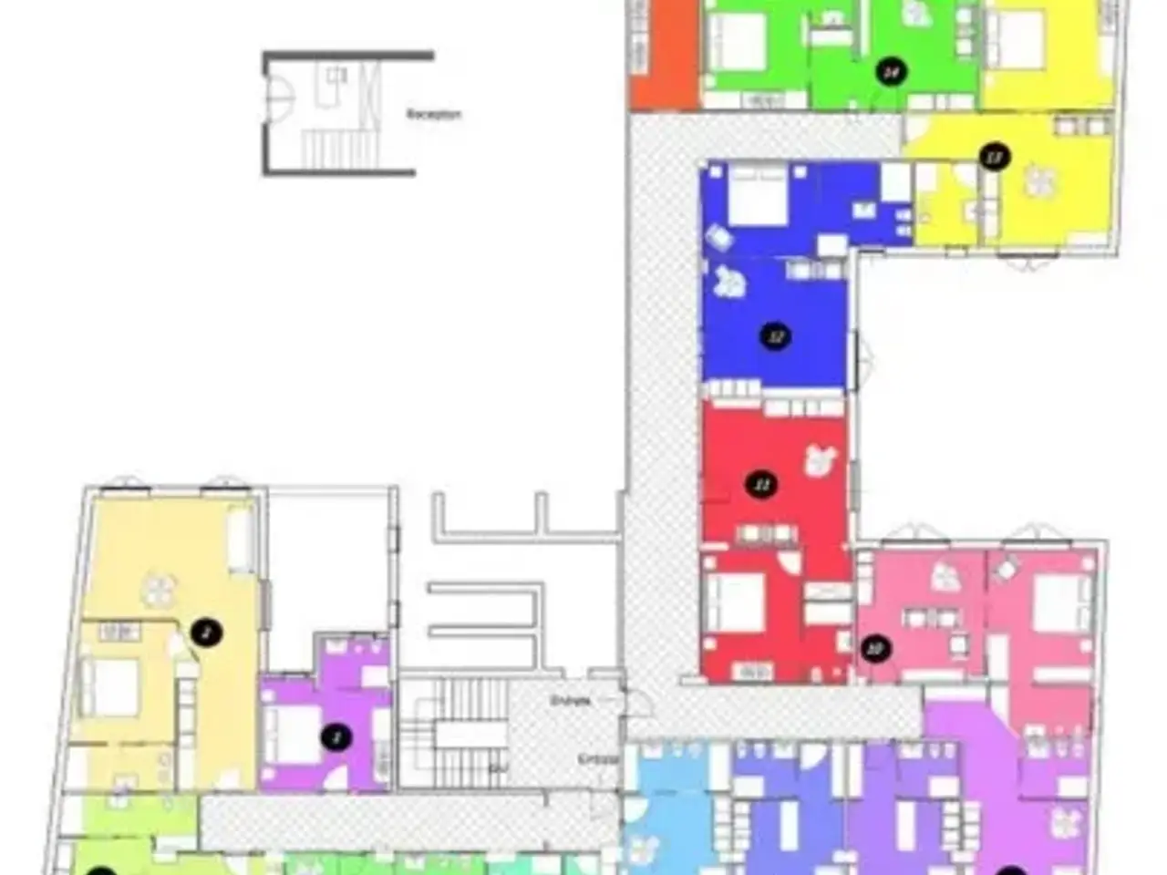 Ufficio in Via Terrasanta, Palermo, {3} - Planimetria 1