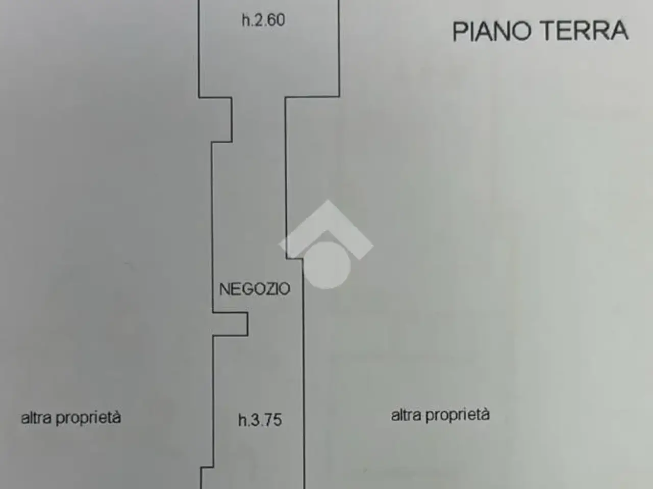 Ufficio in Via Cavour 72, Viterbo, {3} - Planimetria 1