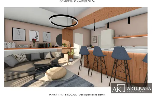 Bilocale in vendita, Via Costantino Perazzi 34, Novara - Foto 1