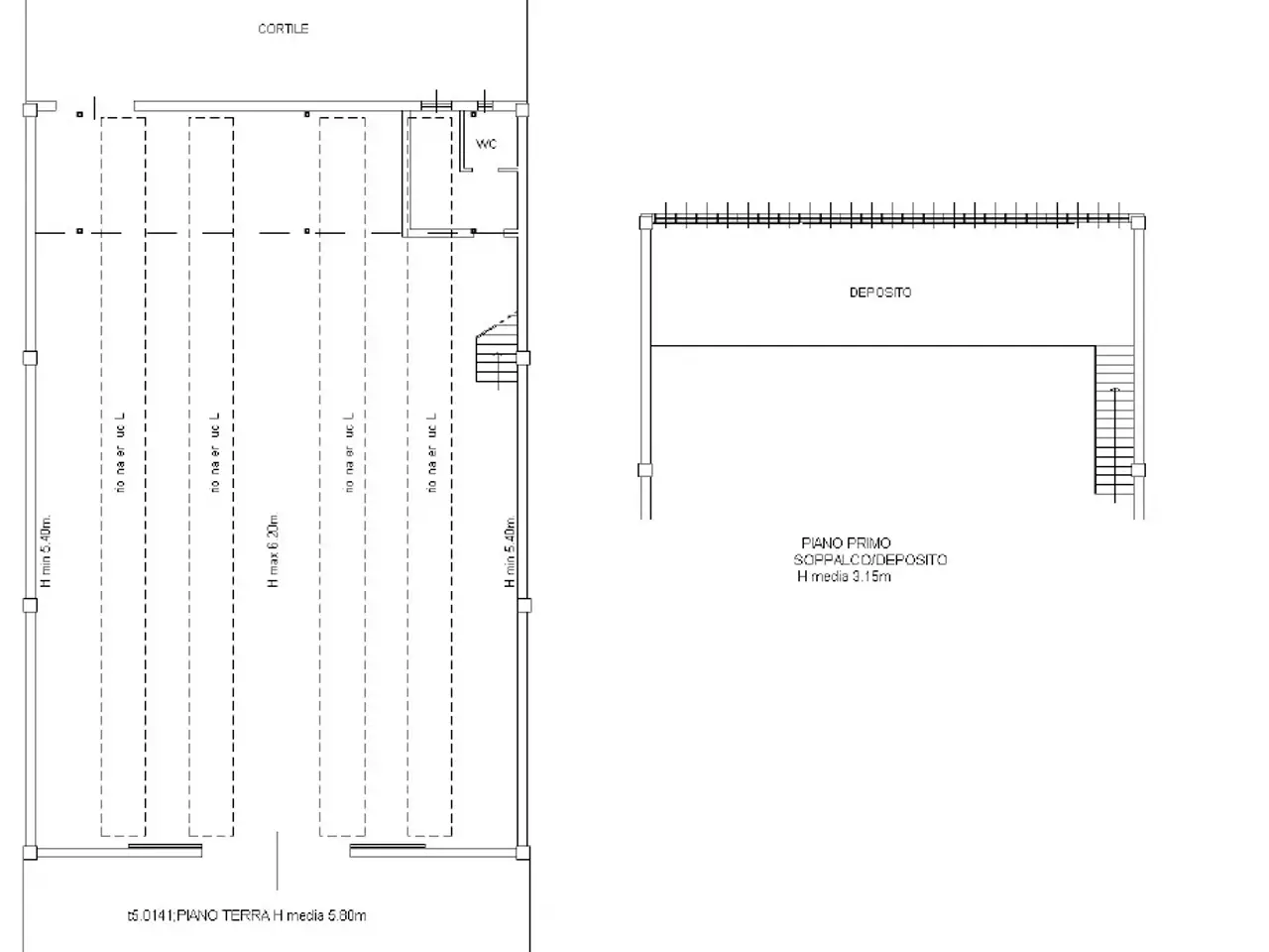Capannone in Via Volta  47, Cusago, {3} - Planimetria 1