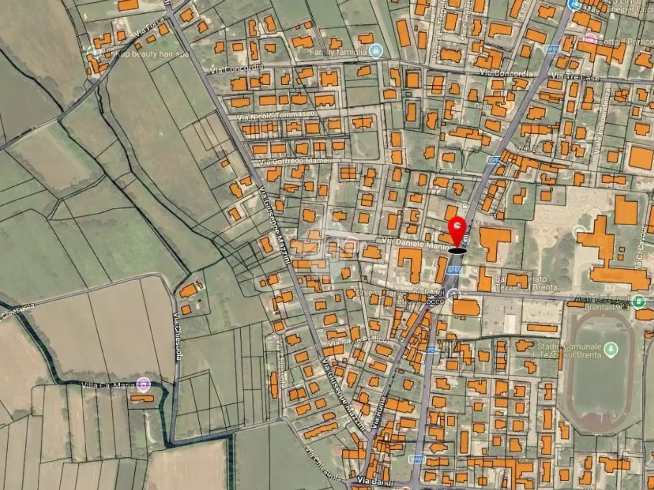 Ufficio in Via G. Marconi 6, Tezze Sul Brenta, {3} - Planimetria 1