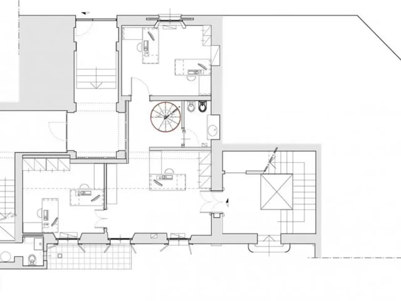 Ufficio in Via Conservatorio, Milano, {3} - Planimetria 1