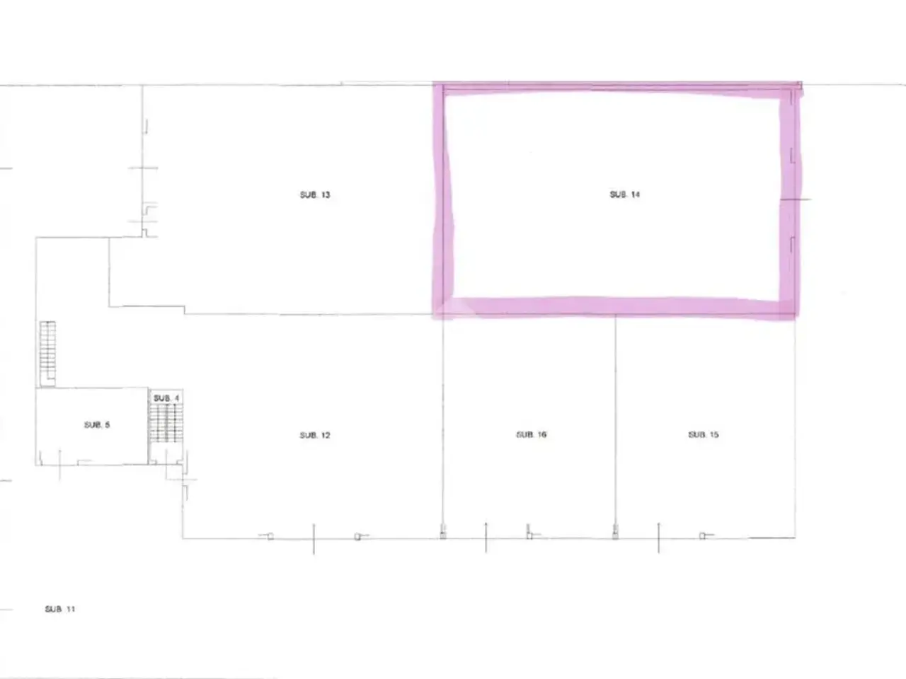 Capannone in Via Caduti del Lavoro 22, Carpenedolo, {3} - Planimetria 1