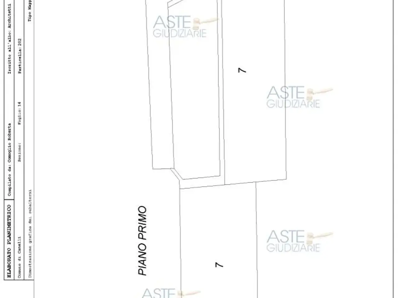 Fabbricato misto in Via Buenos Aires, 162, 14053 Canelli At, Italia 162, Canelli, {3} - Planimetria 1