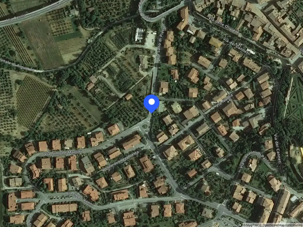 Magazzino in Via Giuseppe Garibaldi-Angolo Via Sano di Pietro, San Quirico D'Orcia, {3} - Foto 1