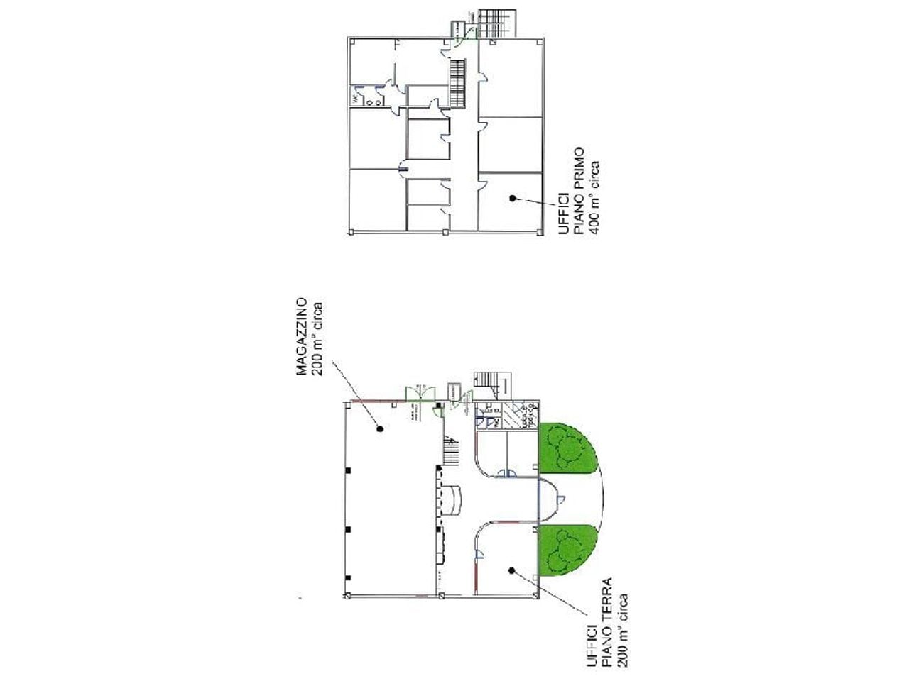Ufficio in Via Rudiana 6, Roccafranca, {3} - Planimetria 1