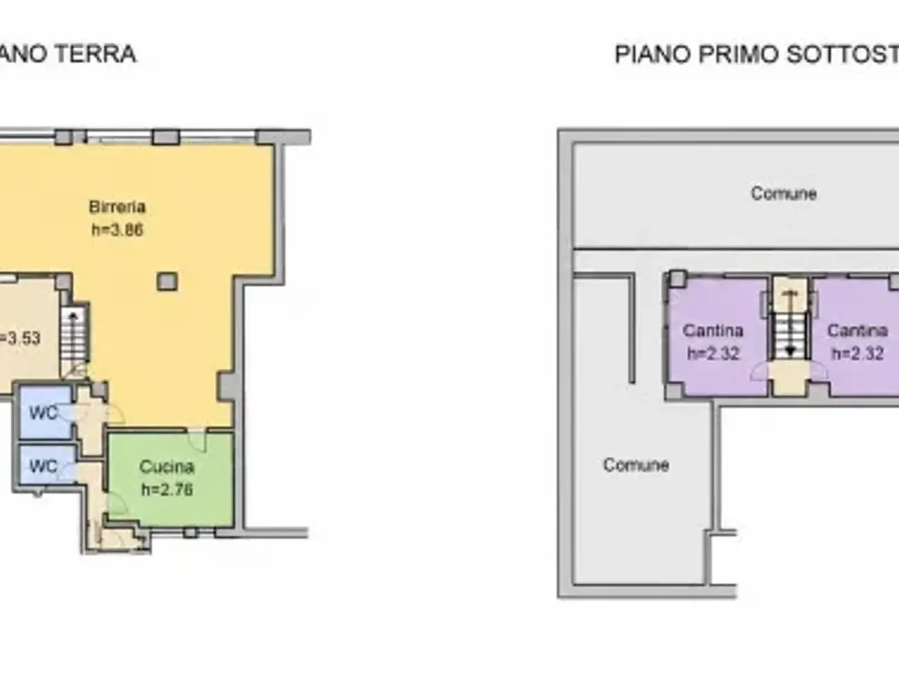 Negozio in Via Tartaglia 1, Brescia, {3} - Planimetria 1