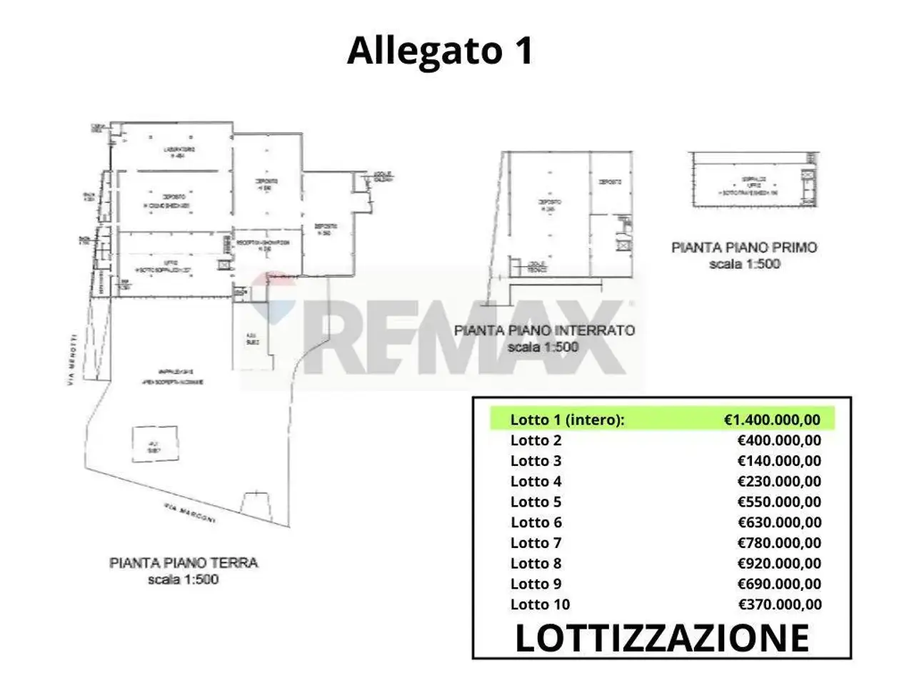 Capannone in Piazza Giuseppe Mazzini 16, Besnate, {3} - Planimetria 1