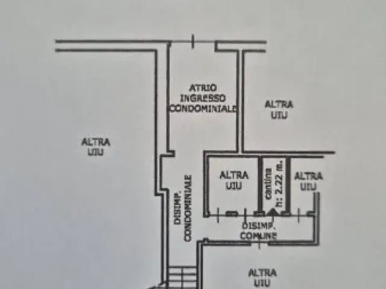 Magazzino in Vico Ninetta, Finale Ligure, {3} - Planimetria 1