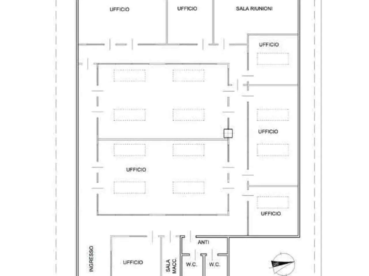Ufficio in Via Ovidio , Modena, {3} - Planimetria 1