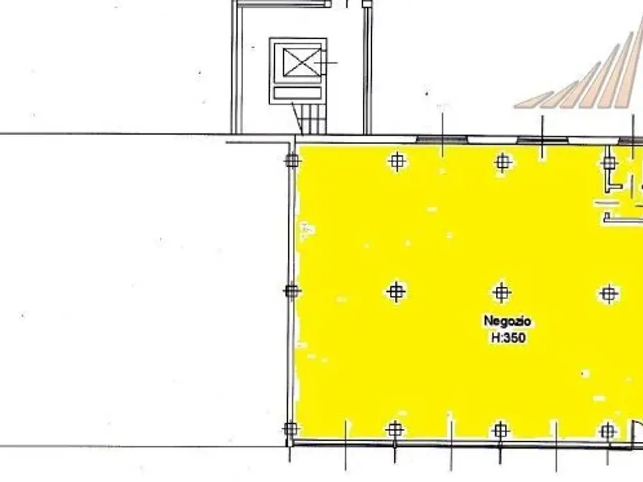 Negozio in Viale Lombardia 2, Brugherio, {3} - Planimetria 1