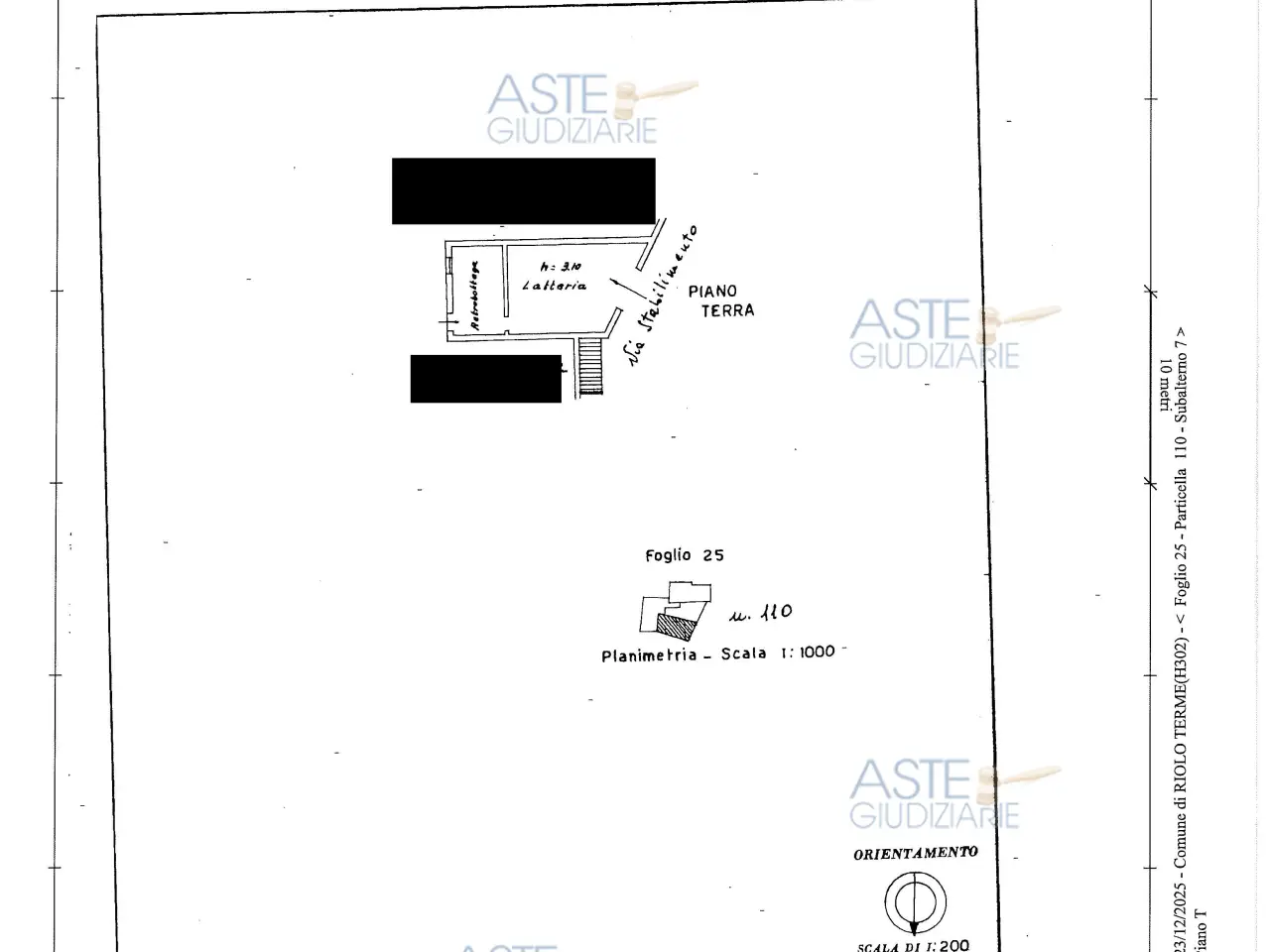 Negozio in Via Giuseppe Garibaldi, 48025 Riolo Terme Ra, Italia 48025, Riolo Terme, {3} - Planimetria 1