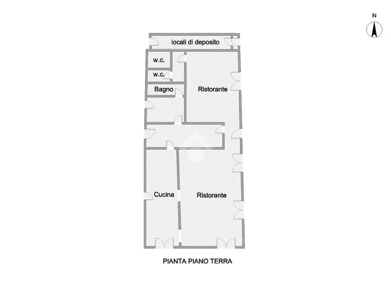 Negozio in Via Gorizia 70, Giulianova, {3} - Planimetria 1
