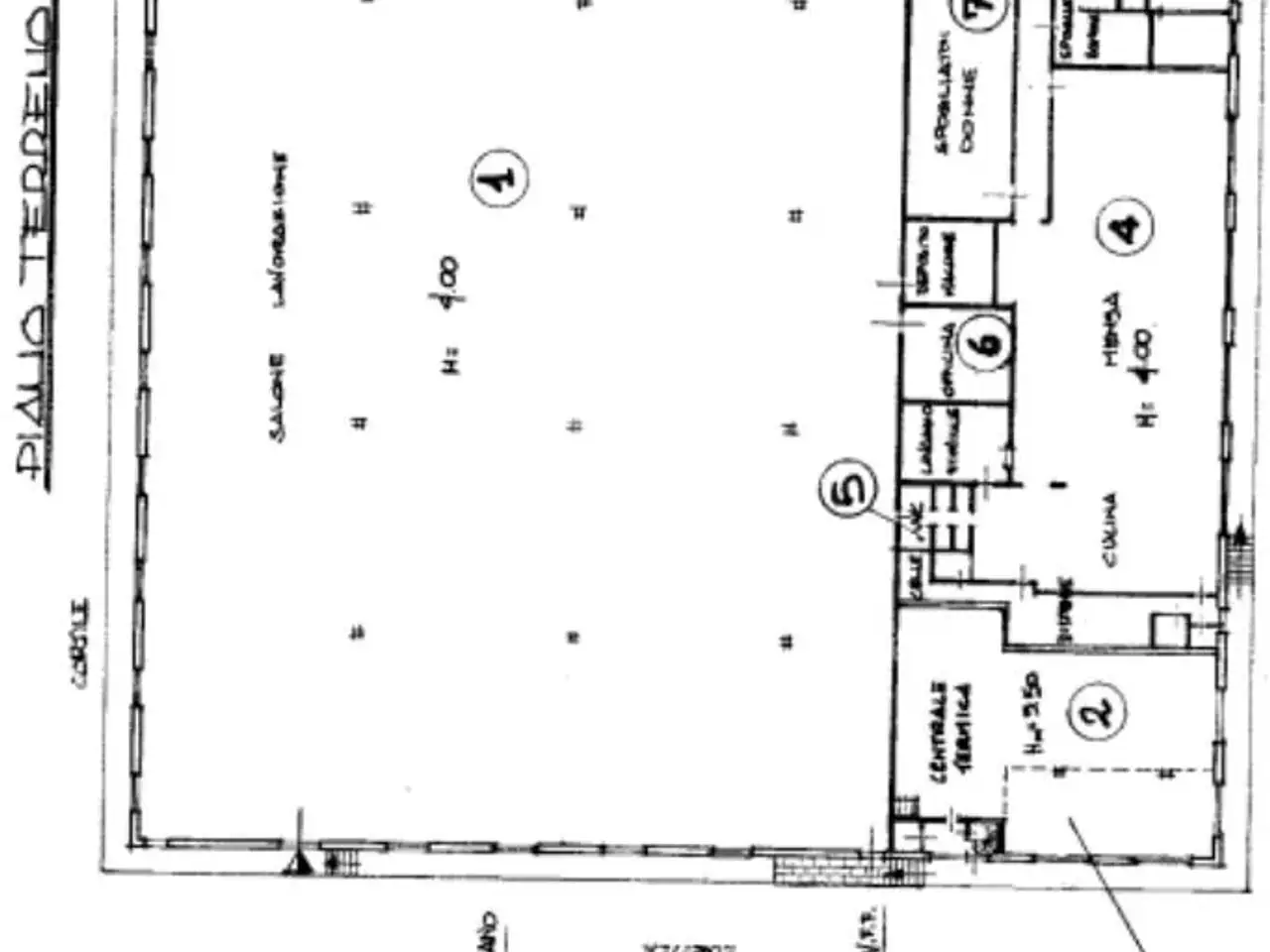 Capannone in Via Trieste 140, Bosconero, {3} - Planimetria 1