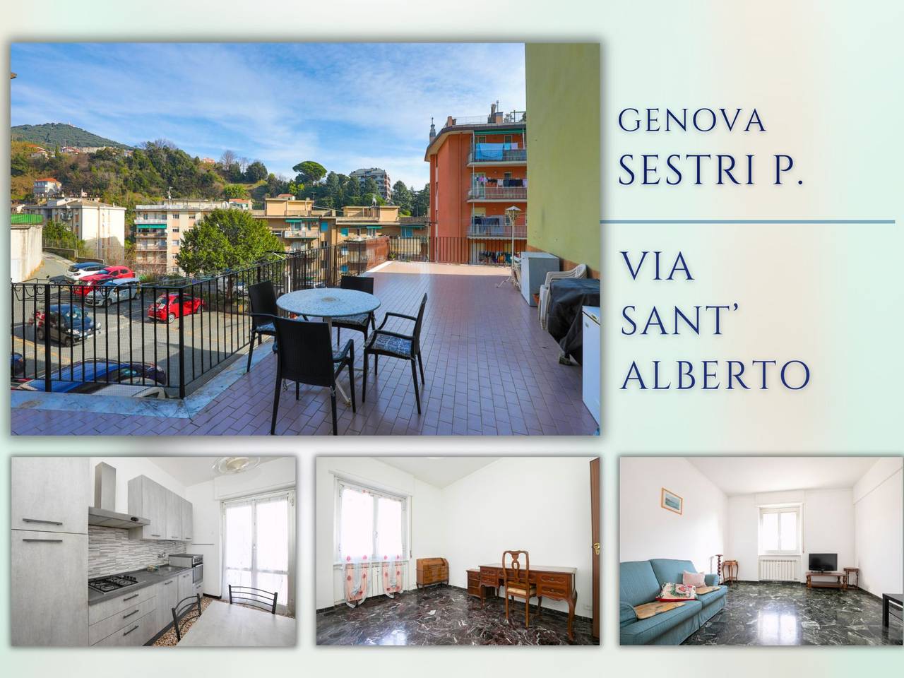 appartamento in vendita a Genova in zona Sestri Ponente