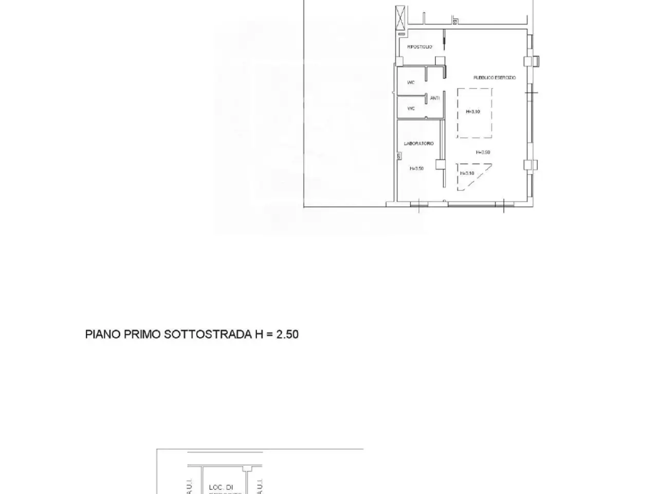 Negozio in Via Daniele da Torricella 64, Reggio Emilia, {3} - Planimetria 1
