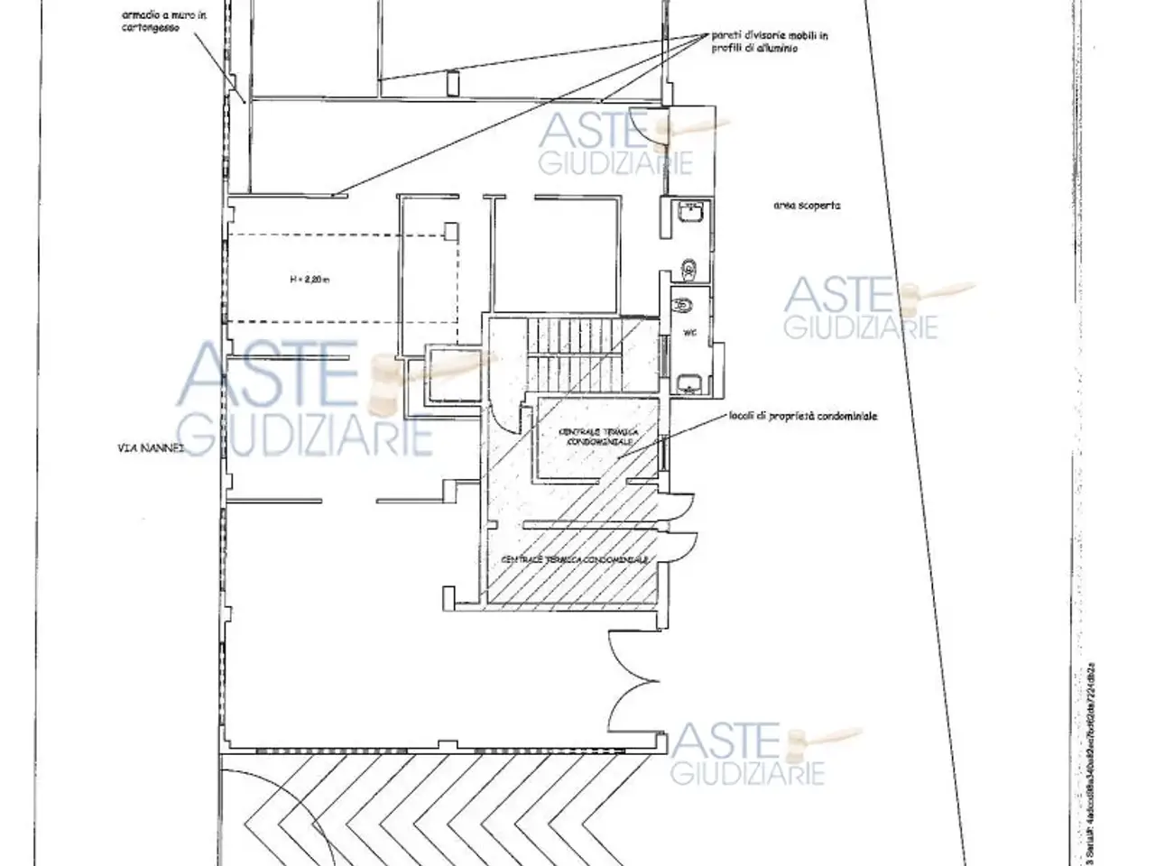 Magazzino in Via Enrico Nannei, 13, 70126 Bari Ba, Italia 13, Bari, {3} - Planimetria 1