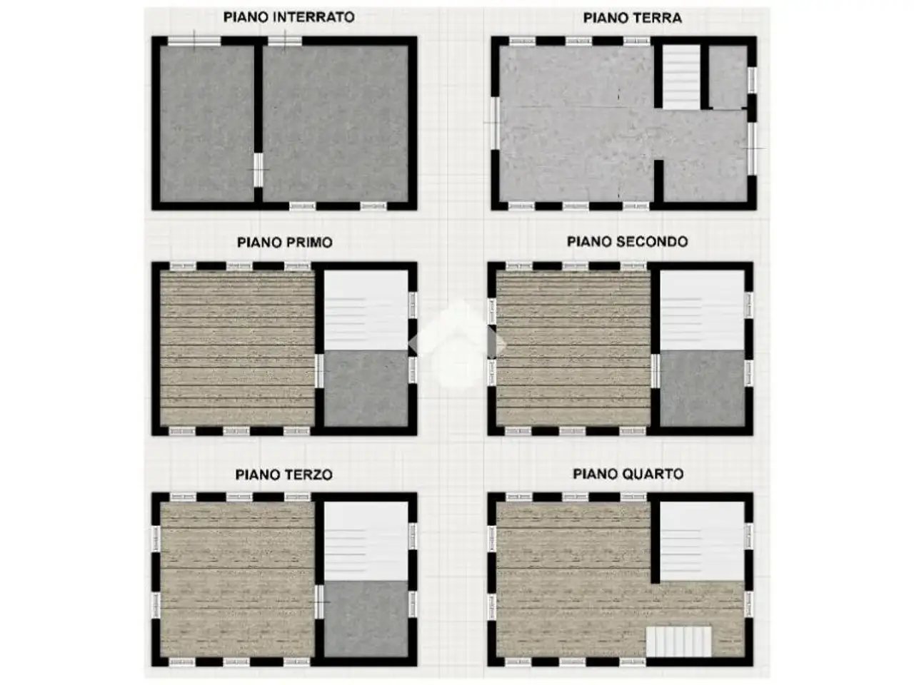 Palazzina commerciale in Via della Repubblica 55, Tirano, {3} - Planimetria 1
