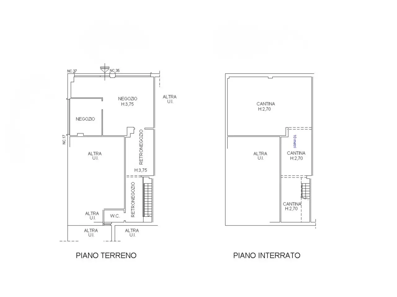 Negozio in , Firenze, {3} - Planimetria 1