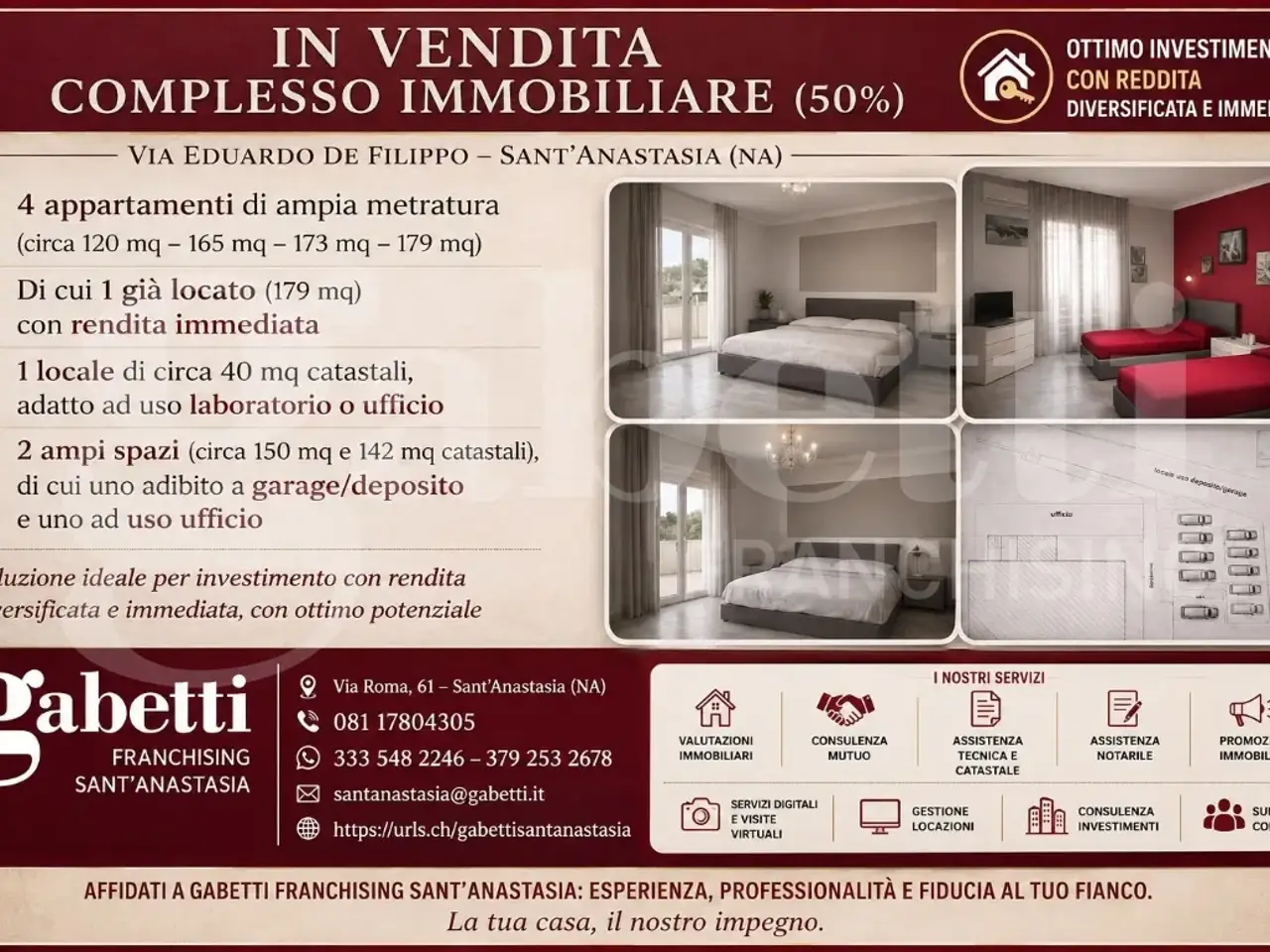 Palazzina commerciale in Via Eduardo De Filippo Snc, Sant'Anastasia, {3} - Foto 1