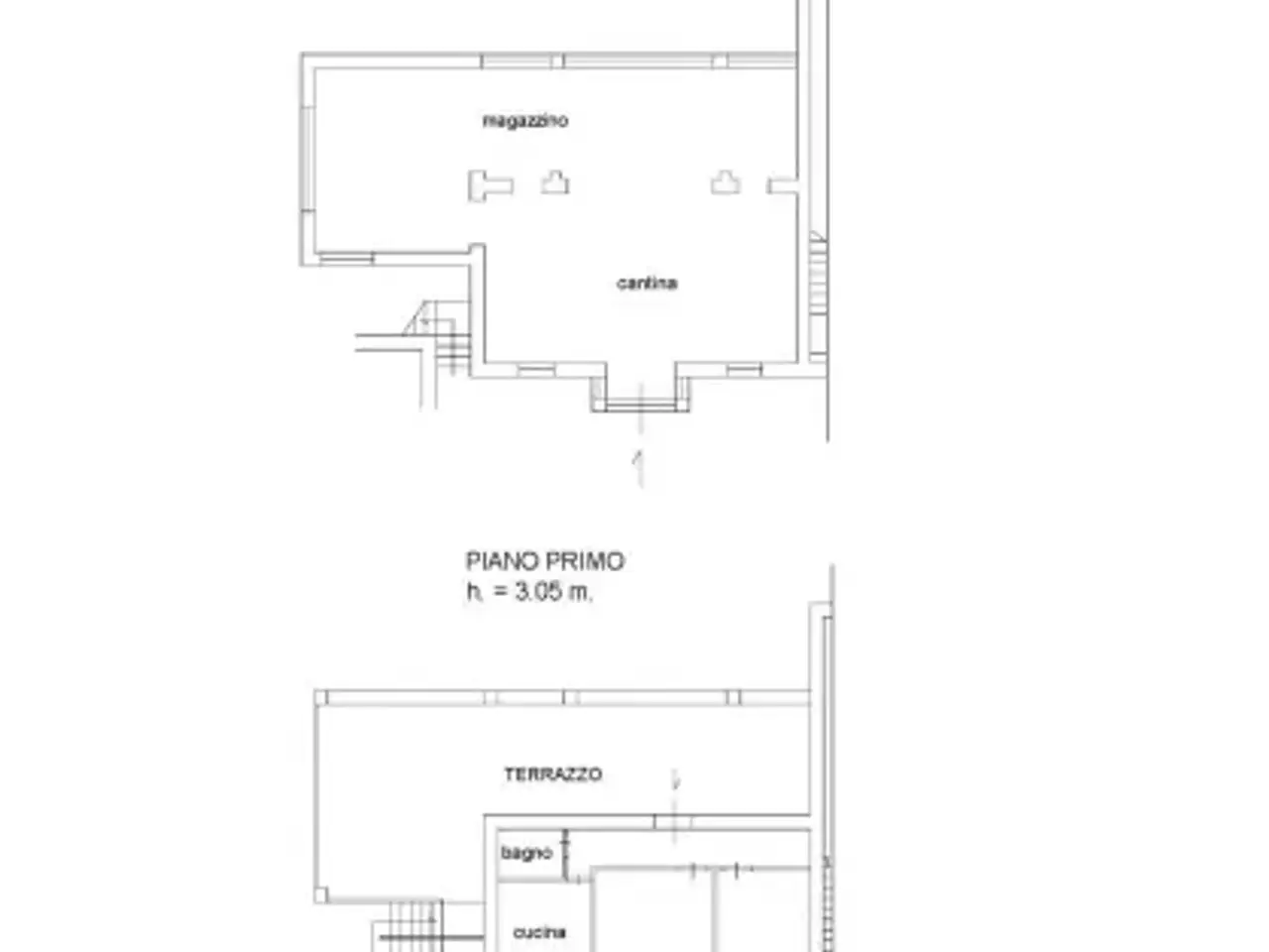 Agriturismo in Via di Colle Reti, Frascati, {3} - Planimetria 1