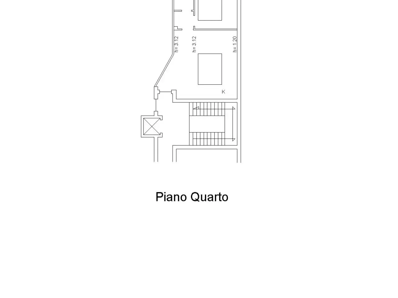 Attico in vendita, Via Lorenzo Ferrante, Avellino - Planimetria 1